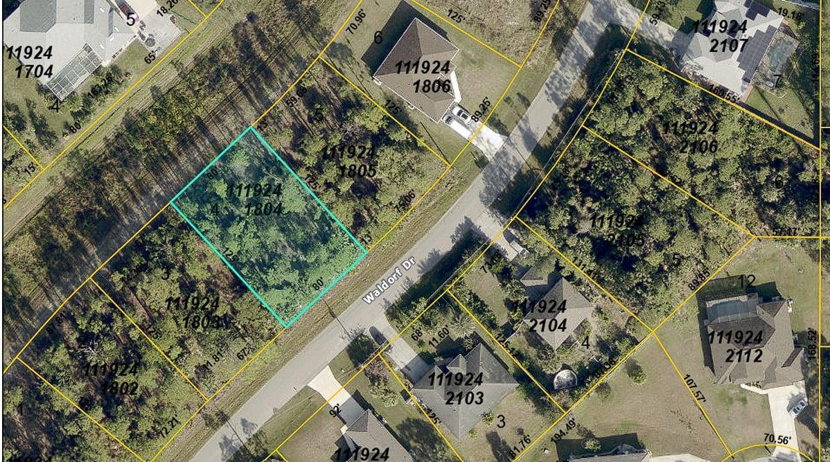 Waldorf Drive, North Port - Lot